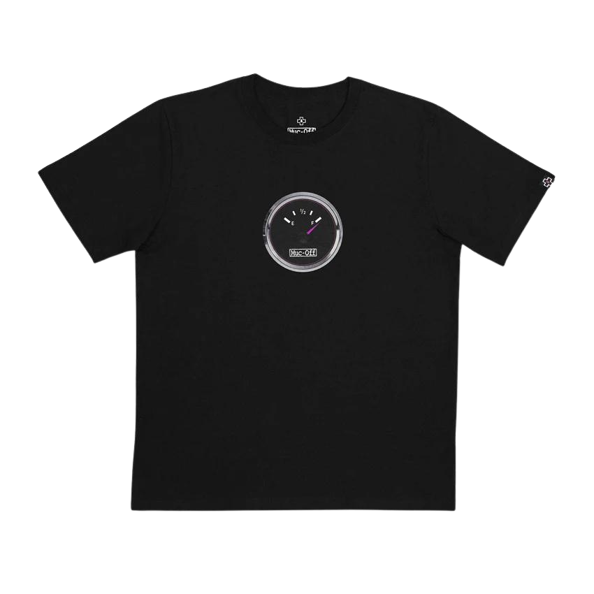 Muc Off Black Fuel Gauge Tee 1GARR