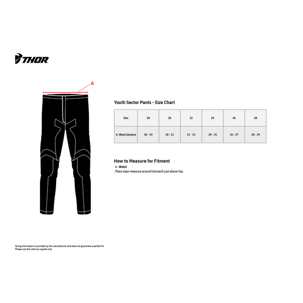PANT SCT YT CHV CH/RDOR (Youth)